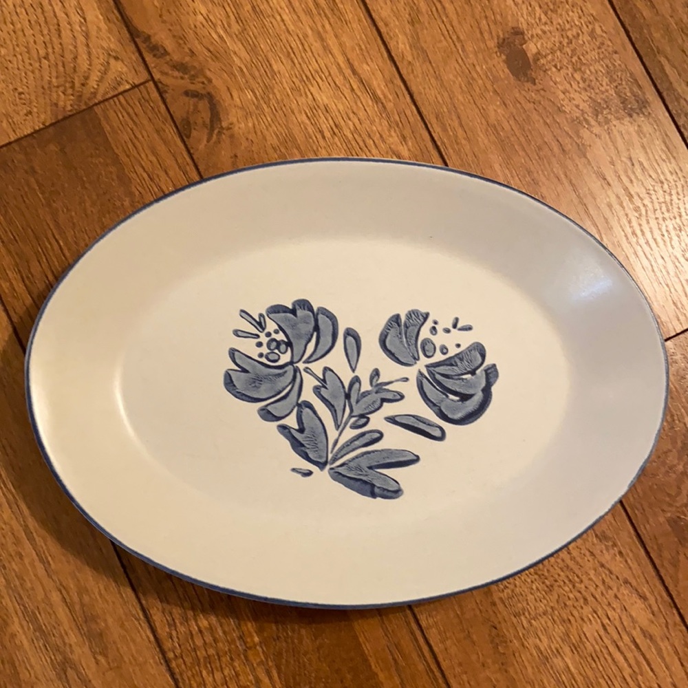 Vintage Pfaltzgraff Yorktowne USA Oval Platter